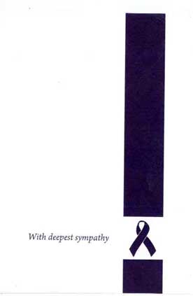 Ευχετήρια Κάρτα 11X15 With Deepest Sympathy