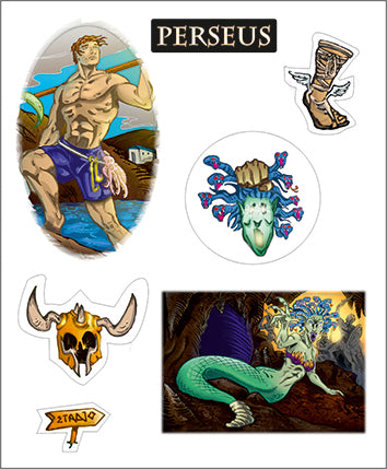 Αυτοκόλλητα Stickers Perseus (01909)