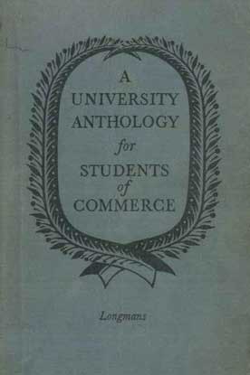 A University Anthology for Student of Commerce - [Used]