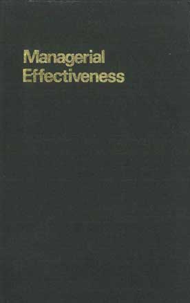 Managerial Effectiveness  - [Used]