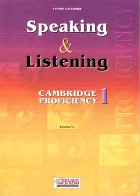 Speaking & Listening 1 Cambridge Proficiency Teacher's Book - [Used]