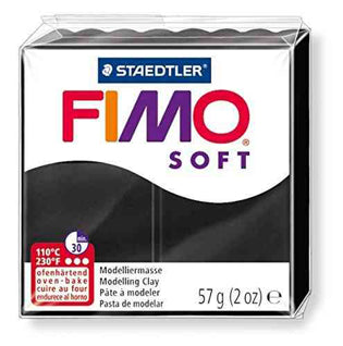 Πηλός Fimo Soft Black 57gr (9)