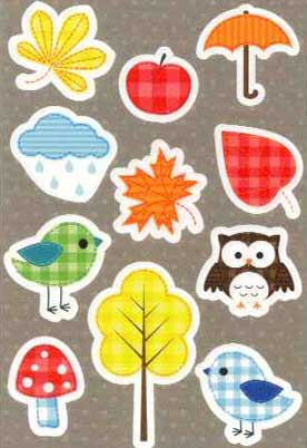 Αυτοκόλλητα Stickers Decor Φθινόπωρο (No3075)