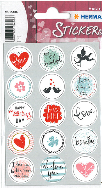 Αυτοκόλλητα Stickers Magic Valentine's Day (No15406)