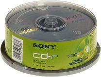 CD-R Sony 25τεμ. 48X 700MB Tower