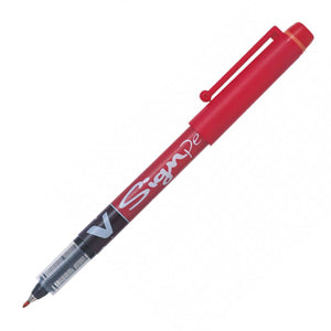 Μαρκαδόρος Pilot V Sign Pen 0,6 Κόκκινο