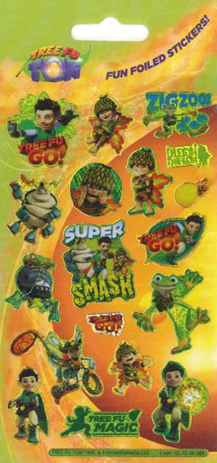 Αυτοκόλλητα Stickers Tree Fu Tom