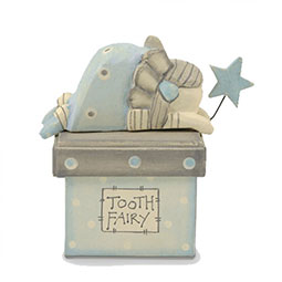 Κουτί Tooth Fairy για Αγόρι Γαλάζιο