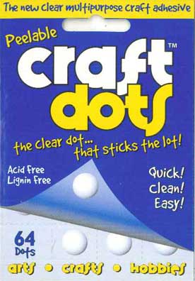 Κόλλα για αφίσες Craft Dots 64τεμ