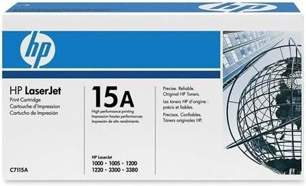 Toner HP 15A Μαύρο C7115A