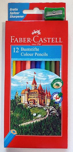 Ξυλομπογιές Faber Castell 12τεμ (Κόκκινη)