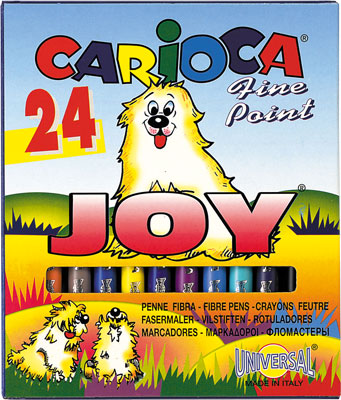 Μαρκαδόροι Παιδικοί Carioca Joy 24τεμ