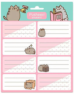 Ετικέτες Αυτοκόλλητες Σχολικές Pusheen The Cat (ELE0256)