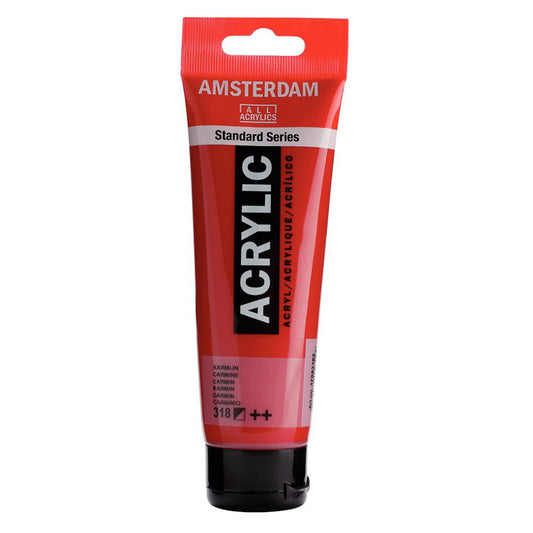 Ακρυλικά Amsterdam 120ml Carmine (318)