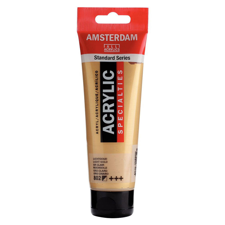 Ακρυλικά Amsterdam 120ml Light Gold 802