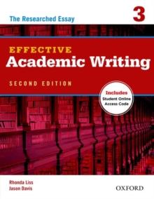 EFFECTIVE ACADEMIC WRITING 3 2ND EDITION STUDENT'S BOOK