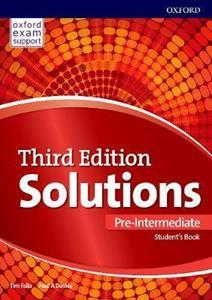 SOLUTIONS 3RD EDITION PRE-INTERMEDIATE STUDENT'S BOOK AND ONLINE PRACTICE