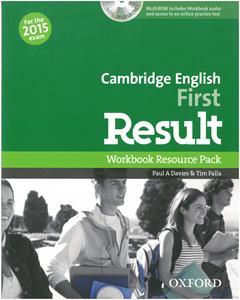 RESULT CAMBRIDGE FCE WORKBOOK WITHOUT KEY ( PLUS CD) REVISED 2015