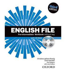 ENGLISH FILE 3RD EDITION PRE-INTERMEDIATE WORKBOOK WITHOUT KEY