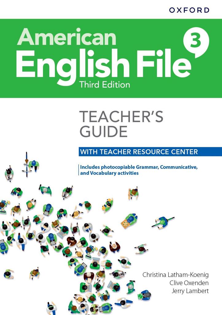 AMERICAN ENGLISH FILE 3RD EDITION 3 TEACHER'S GUIDE WITH TEACHER RESOURCE CENTER