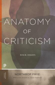 ANATOMY OF CRITICISM