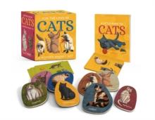 FOR THE LOVE OF CATS: A WOODEN MAGNET SET