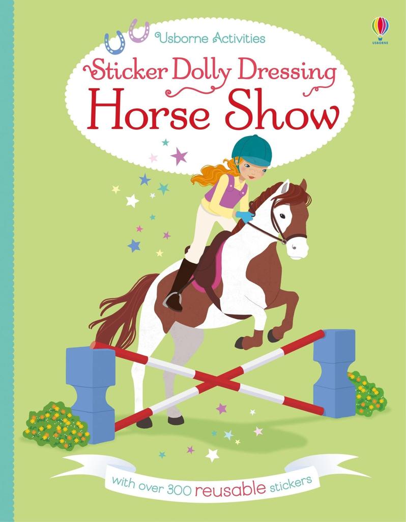 STICKER DOLLY DRESSING HORSE SHOW