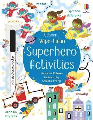 WIPE-CLEAN SUPERHERO ACTIVITIES