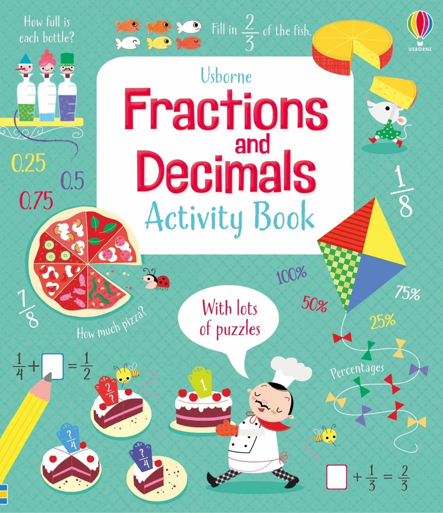 FRACTIONS AND DECIMALS ACTIVITY BOOK