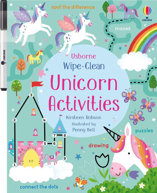 WIPE-CLEAN UNICORN ACTIVITIES