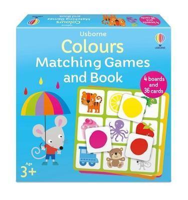 COLOURS MATCHING GAMES AND BOOK