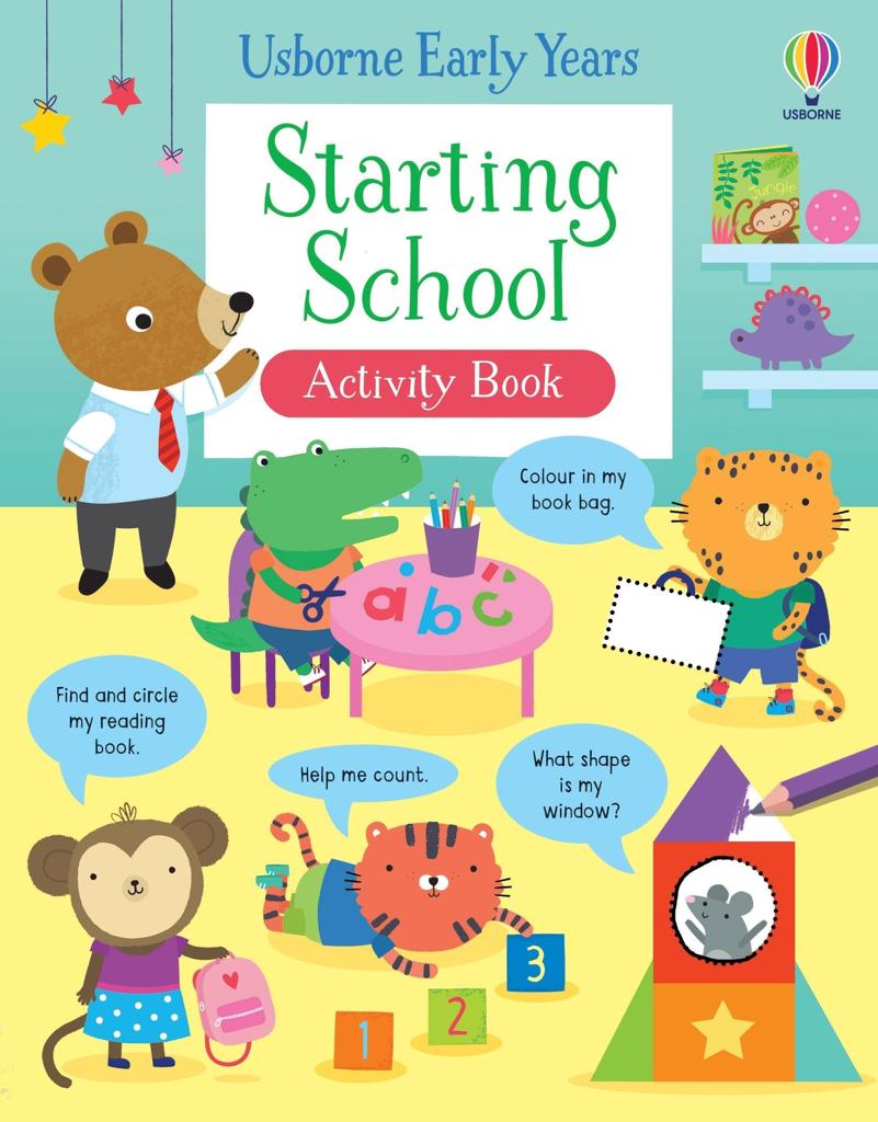 EARLY YEARS STARTING SCHOOL ACTIVITY BOOK AGE 3-5