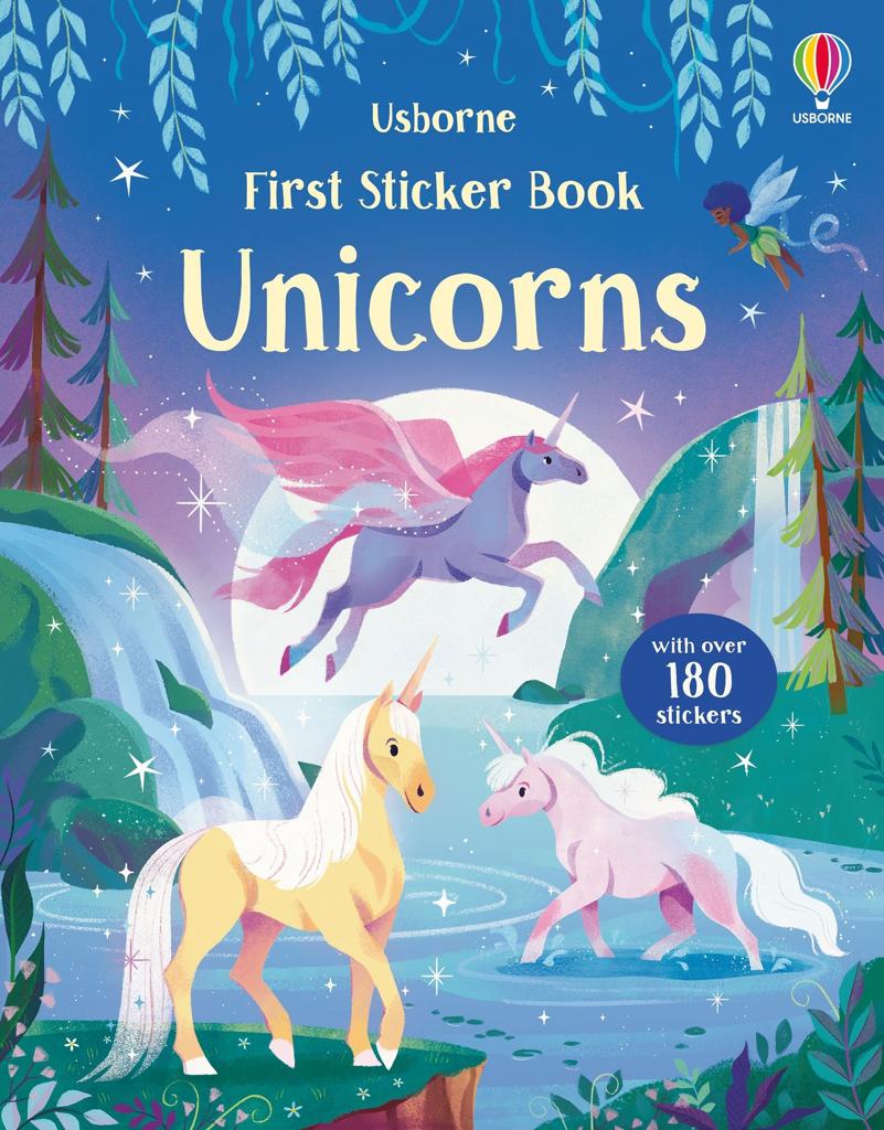 FIRST STICKER BOOK UNICORNS