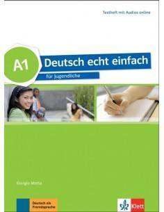 DEUTSCH ECHT EINFACH A1 TESTHEFT ( PLUS  ONLINE AUDIO)