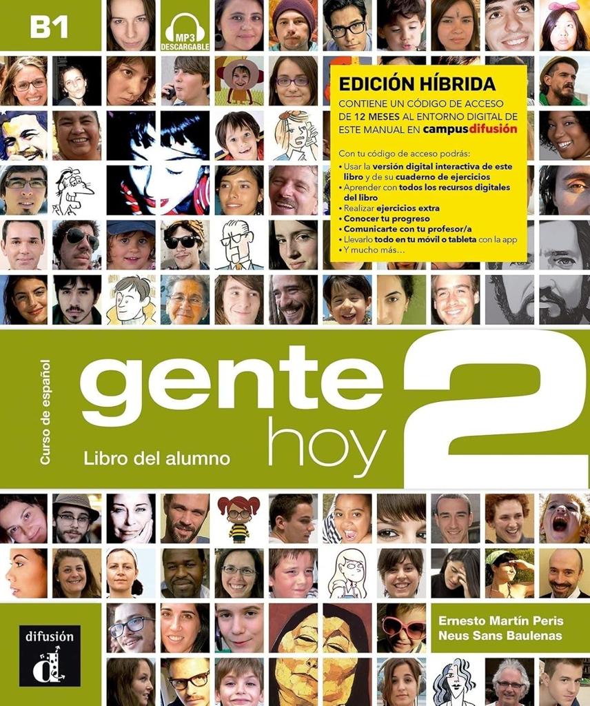 GENTE HOY 2 - EDICION HIBRIDA - LIBRO DEL ALUMNO  PLUS  MP3