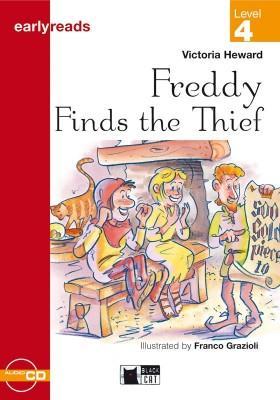 FREDDY FINDS THE THIEF LEVEL 4-A2 (BK PLUS CD)