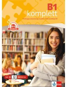 B1 KOMPLETT UBUNGS UND TESTBUCH ( PLUS KLETT BOOK APP)