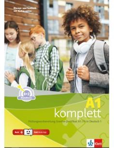 A1 KOMPLETT UBUNGS UND TESTBUCH ( PLUS KLETT BOOK APP)