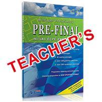 ECPE PRE-FINAL TEACHER'S BOOK