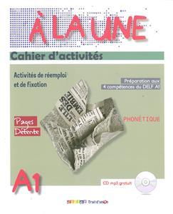 A' LA UNE A1 CAHIER