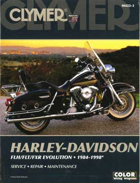 Harley Davidson FLH/FLT/FXR Evolution 1984-1998 Service-Repair-Maintenance