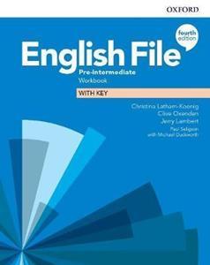 ENGLISH FILE 4TH EDITION PRE-INTERMEDIATE WORKBOOK WITH KEY