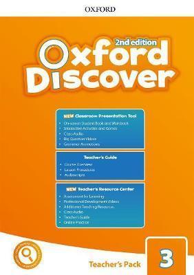 OXFORD DISCOVER 3 2ND EDITION TEACHER'S PACK ( PLUS CPT PLUS ONLINE PRACTICE ACCESS CARD PACK)