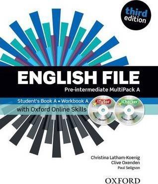 ENGLISH FILE 3RD EDITION PRE-INTERMEDIATE MULTIPACK A WITH ITUTOR, ICHECKER AND OXFORD ONLINE SKILLS