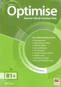 OPTIMISE B1 PLUS  TEACHER'S BOOK PREMIUM PACK ΒΙΒΛΙΟ ΚΑΘΗΓΗΤΗ