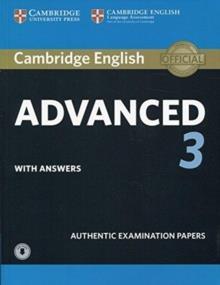 CAMBRIDGE ADVANCED CAE 3 PRACTICE TESTS WITH ANSWERS ( PLUS DOWNLOADABLE AUDIO)