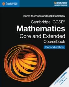 CAMBRIDGE IGCSE (R) MATHEMATICS CORE AND EXTENDED COURSEBOOK