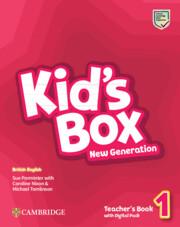 KID'S BOX NEW GENERATION LEVEL 1 TEACHER'S KBOOK ( PLUS DIGITAL PACK)