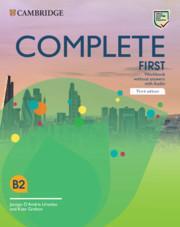 COMPLETE FIRST FCE 3RD EDITION WORKBOOK WITHOUT ANSWERS ( PLUS AUDIO) REVISED 2020