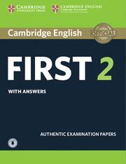 CAMBRIDGE FCE FIRST 2 PRACTICE TESTS SELF STUDY PACK (STUDENT'S PLUS ANSWERS PLUS AUDIO ONLINE)